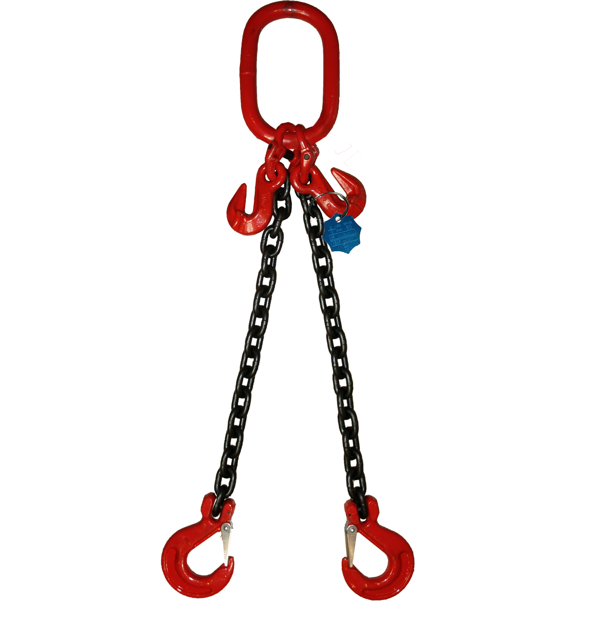 2mtr x 4 leg 10mm Lifting Chain Sling 6.7 tonne with Shortners 